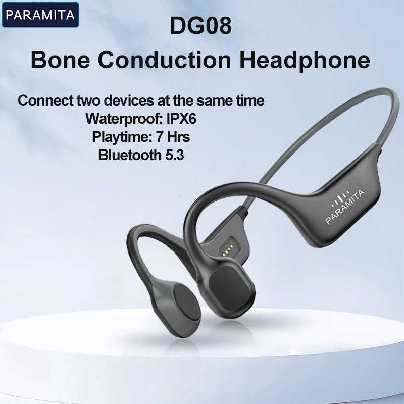 Thật Dẫn Truyền Xương Tai Nghe Không Dây Bluetooth Tai Nghe Nhét Tai Chống Nước Thể Thao Tai Nghe Có Mic Cho Tập Luyện Chạy Lái Xe