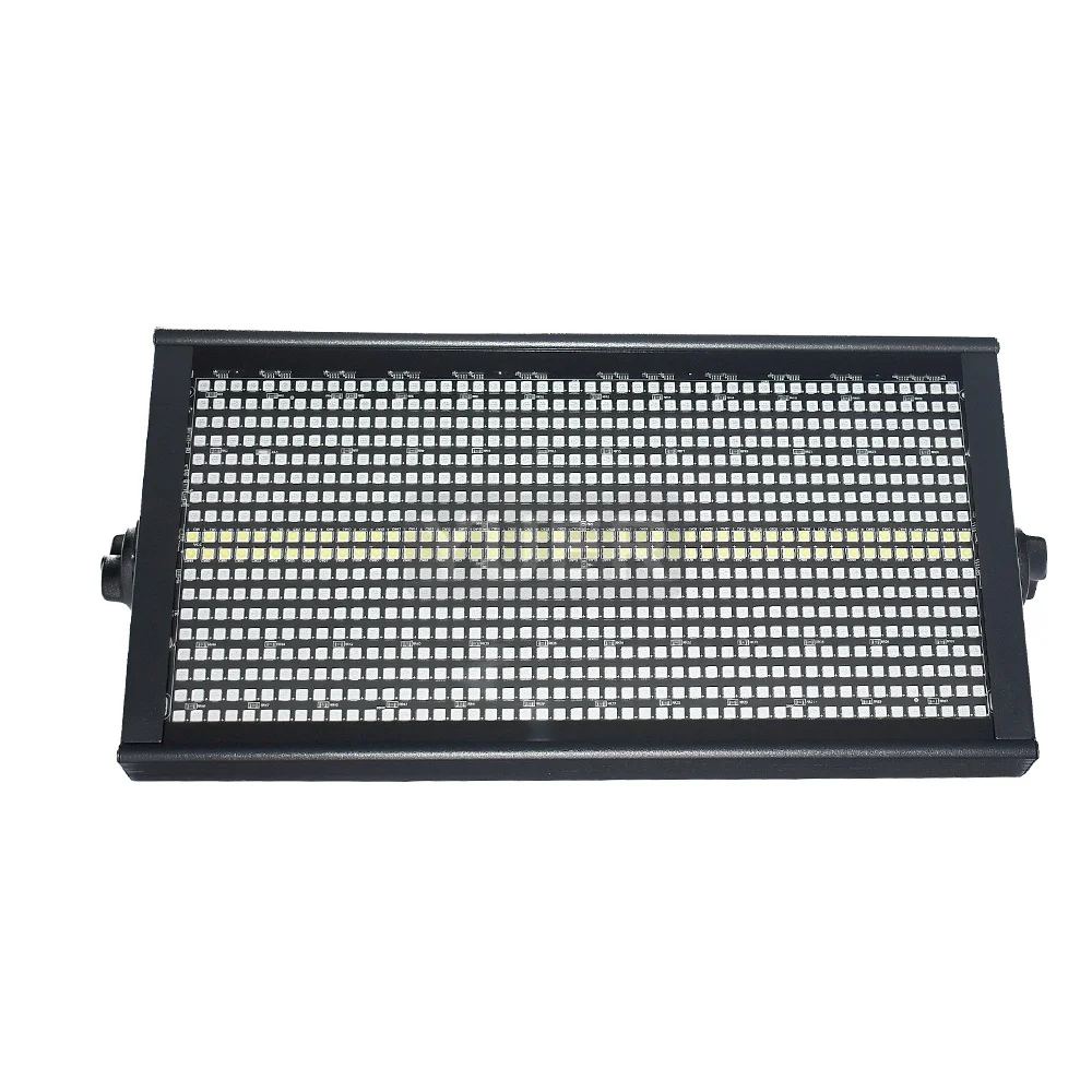 200 Вт светодиодный 48 + 8 сегментов RGB + белый стробоскоп с эффектом стирки сценическое освещение для вечеринки Dj Disco Крытый клубный бар стробоскопы DMX Control