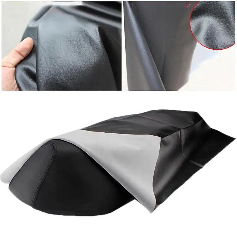 Funda para asiento de motocicleta de 100x70 cm, Protector de asiento de cuero, cubierta impermeable resistente al desgaste para motocicleta, Scooter, vehículo eléctrico