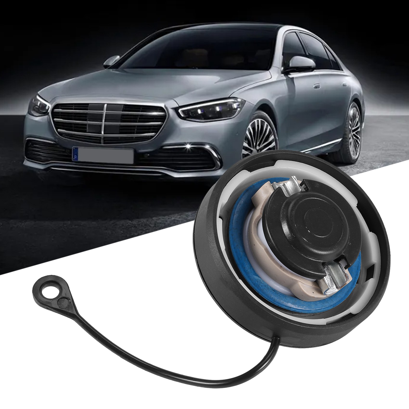 Tutup bahan bakar Gas Mercedes A209 C216 R171 R230 S211 W203 W211 X204 2214700605