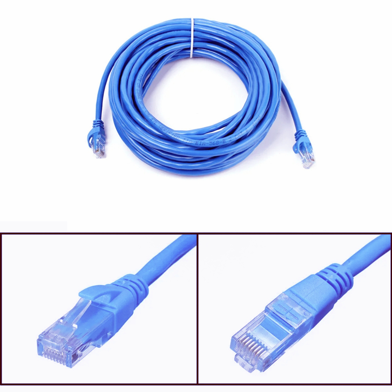 Cabo ethernet cat6e rj45 lan, 5m/10m/20m, cabo de rede utp, cabo de remendo para câmera ip poe, computadores de mesa, switch, roteador