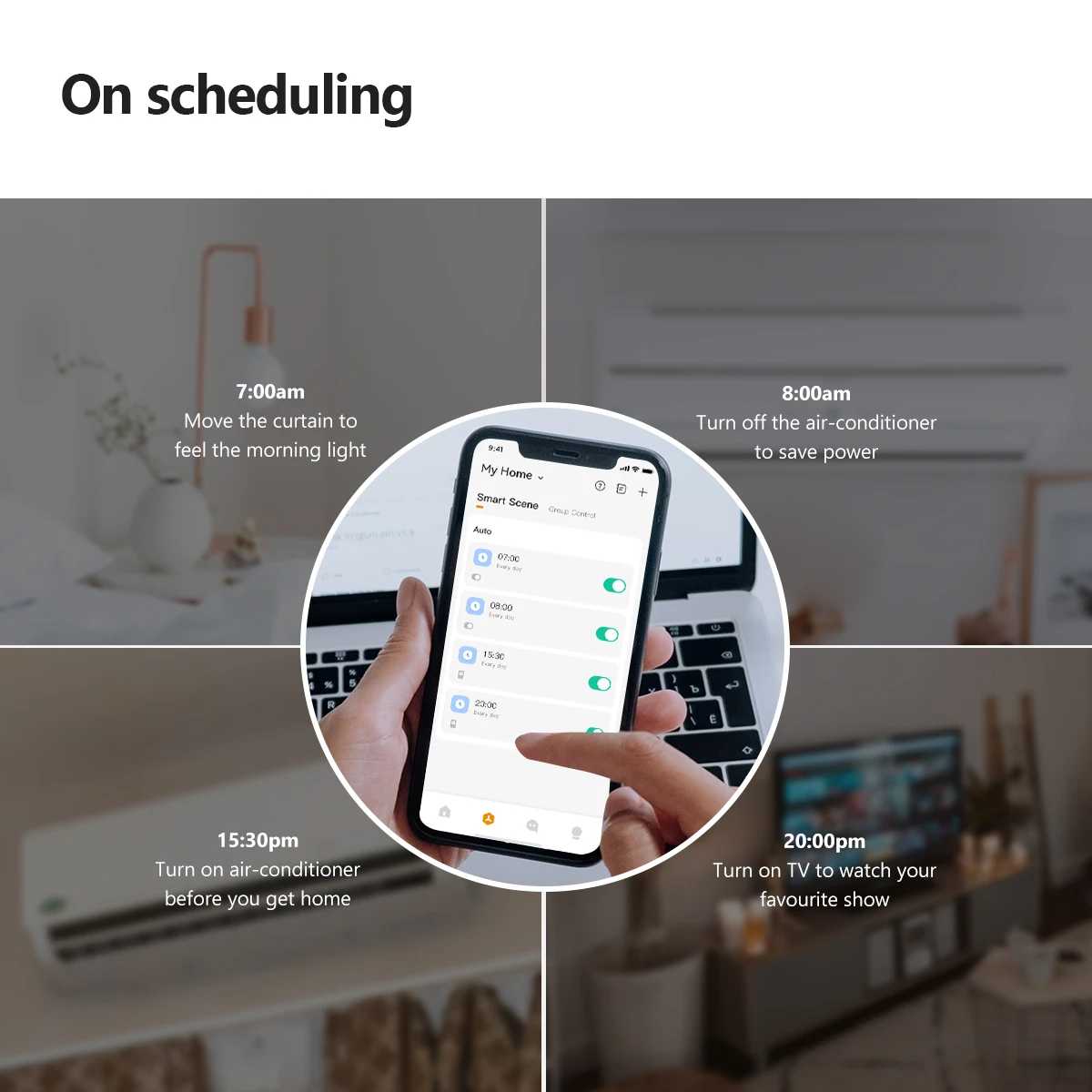 IMOU Universal IR Fernbedienung wifi APP Sprachsteuerung Infrarot Fernbedienung smart home Controller für TV Klimaanlage