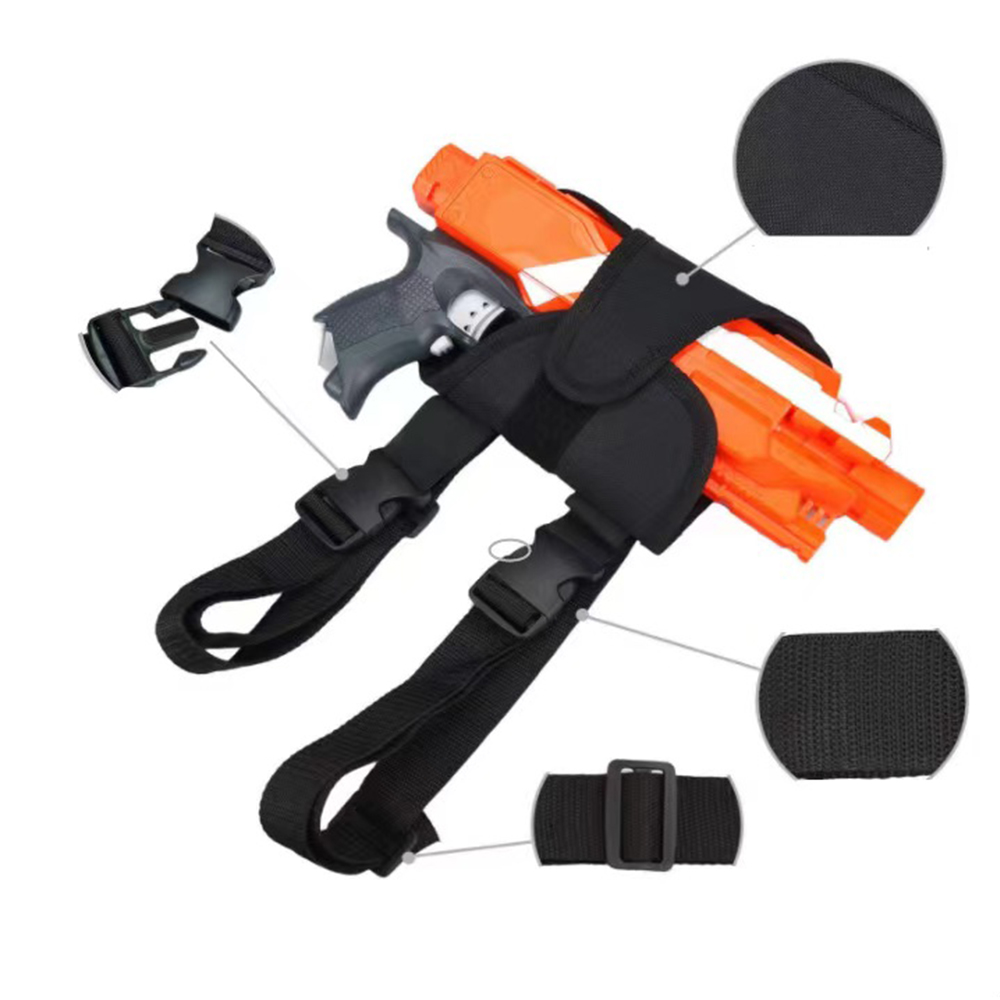Crianças saco de cintura tático e dardo wrister kit para nerf armas n-strike elite série blaster