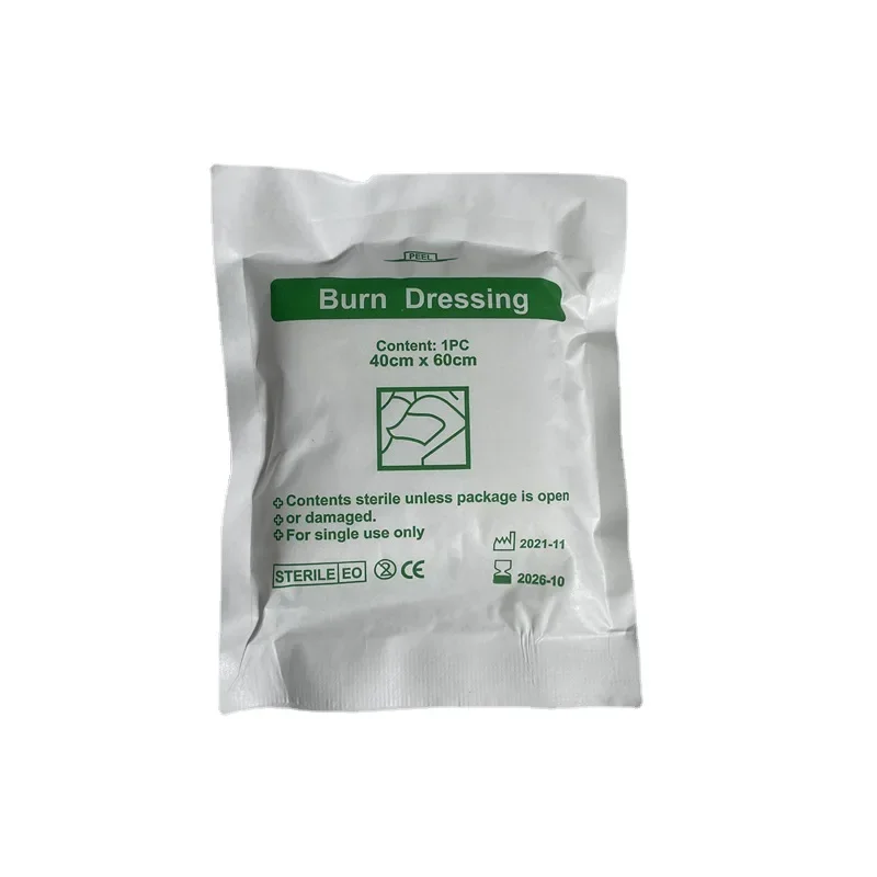 Burn Dressingปราศจากเชื้อผ้ากอซบีบอัดScald Pad Wound Careป้องกันการติดเชื้อยาปฏิชีวนะครีมเจลBurns First Aid Kit