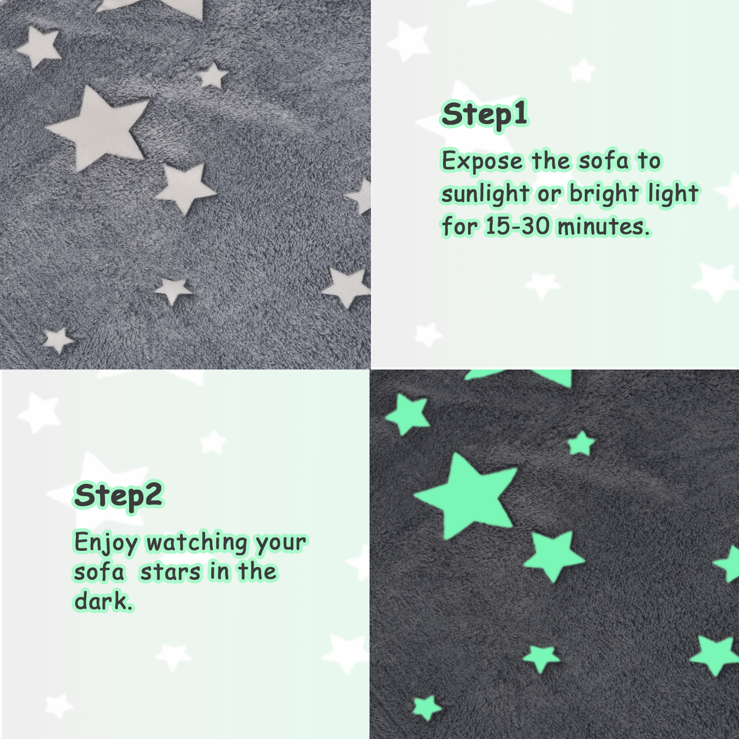 Sofá infantil, confortável sofá infantil 2 em 1, dobrável, sofá conversível para espreguiçadeira infantil para meninos e meninas