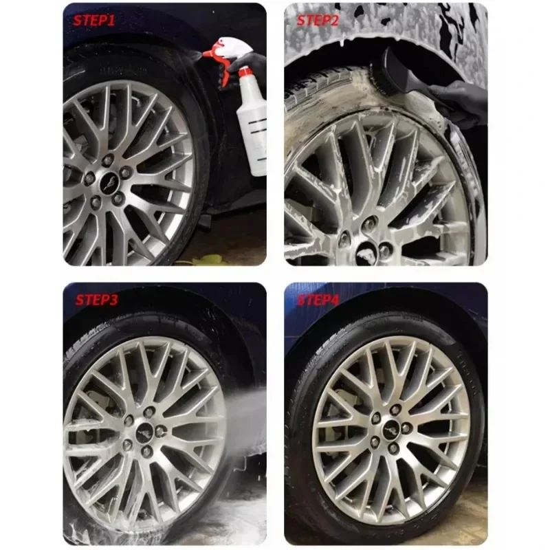 Auto Reifen Felge Pinsel Teppich Radnabe Reinigung Pinsel Schwarz Räder Detaillierung Reinigung Pinsel Kit Auto Waschen Werkzeuge Auto Zubehör