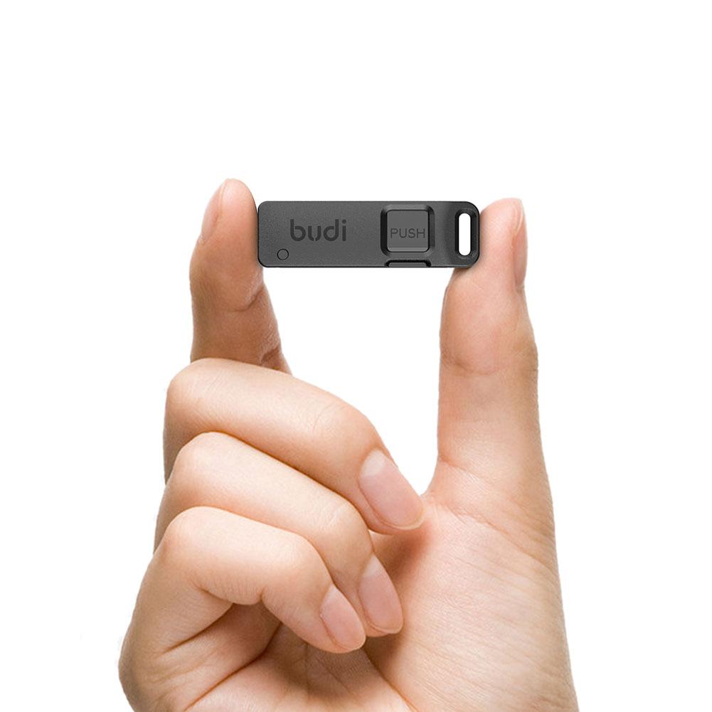 Mobile Phone BUDI SIM Card Storage Slot With Card Ejector Pin With Anti-Lost Lanyard Universal SIM Card Removal Meedle Pin Tray