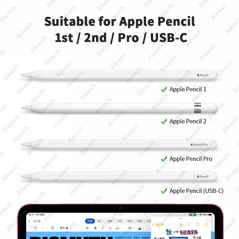 애플펜슬 펜촉 for Apple Pencil Nib Tip for Apple Pencil 2 1 / Pro / USB C for Apple Nib iPad Pencil Tip , Enough for 4 Years of USE