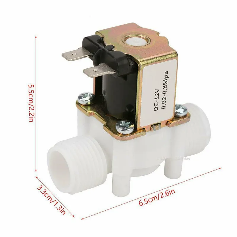 1/2 "3/4" ด้ายชายSolenoidวาล์วAC 220V DC 12V 24Vน้ําควบคุมวาล์วControllerสวิทช์ปกติปิดปกติเปิด