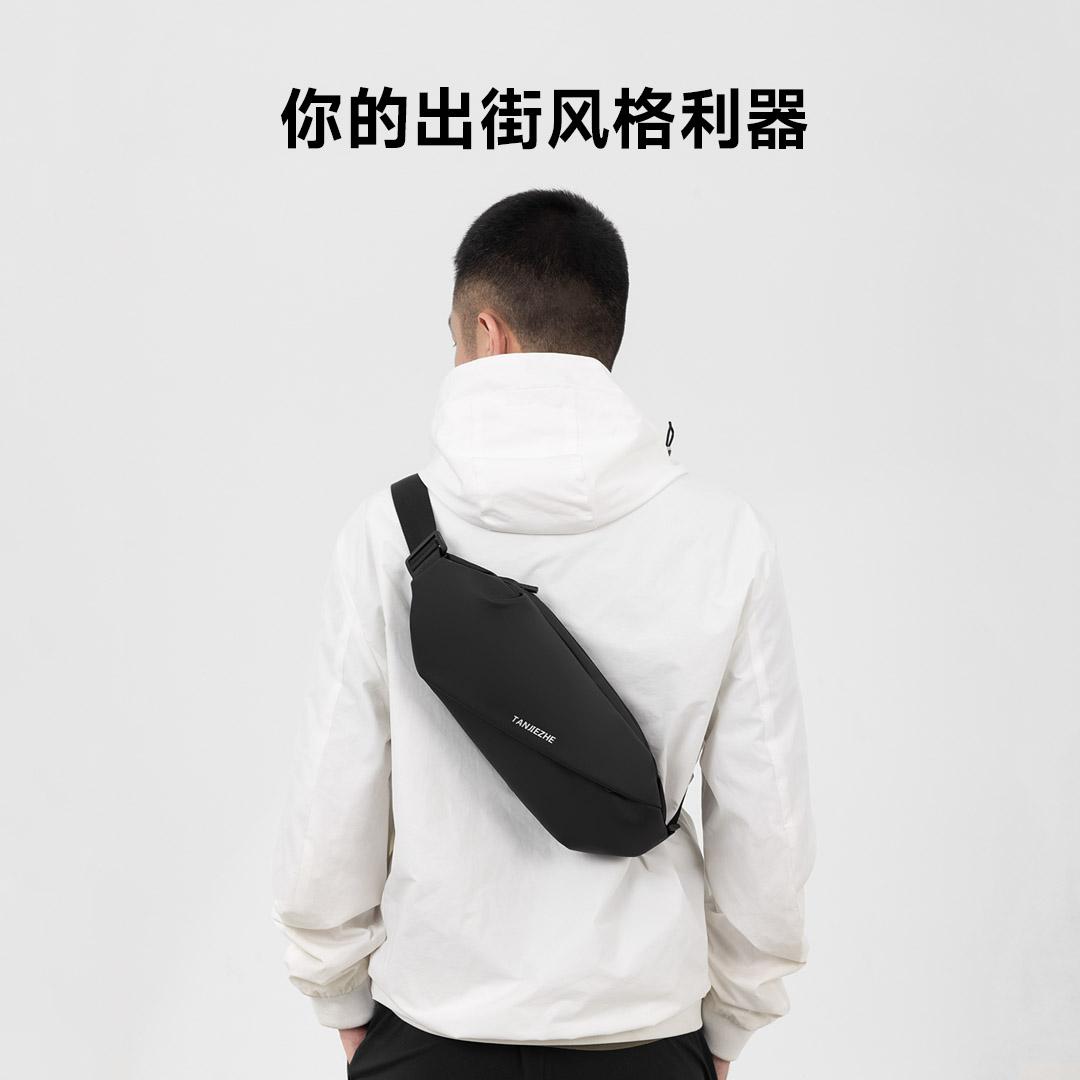 Xiaomi-Bolso de pecho TANJIEZHE para hombre y mujer, bandolera informal, impermeable, a prueba de viento e impermeable