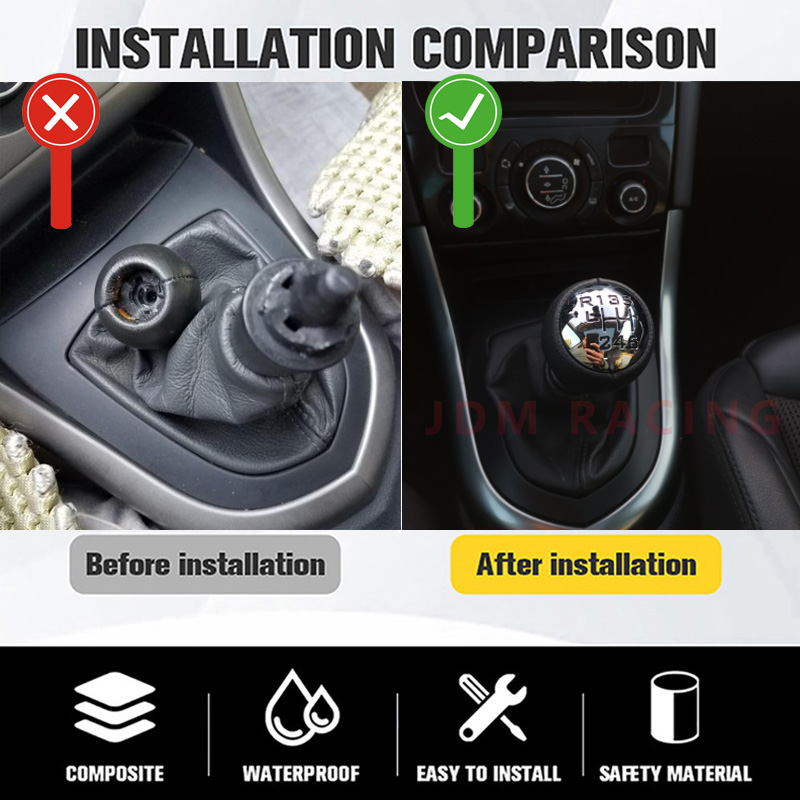 ギアシフトノブレバーアダプター,プジョー307, 308, 3008, 407, 807,シトロエンc3 4, 5スピード,6スピード用の手動トランスミッション交換