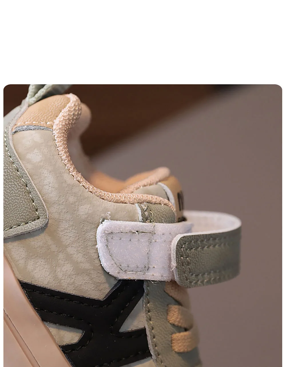 PU หนังรองเท้าเด็กนักออกแบบรองเท้าผ้าใบเด็ก Ergonomics Soft-soled สาวรองเท้าผ้าใบ Anti-ลื่นกีฬารองเท้ารองเท้าเด็กวัยหัดเดิน