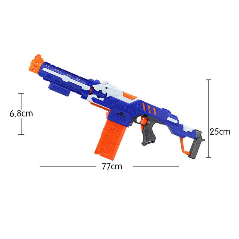 Nerf Gun Soft 7.2CM 홀 헤드 총알 용 전기 다트 장난감 Airsoft Nerf Blasters Boys Toy Children 용 폼 안전 빨판 총알