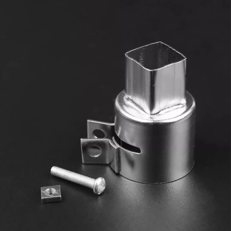 850 bocal de ar quente 3-12mm bocais universais de solda de ar bocais redondos para 852d 898 bocal de pistola de calor de solda