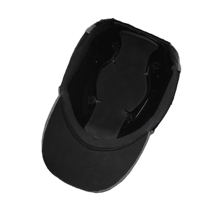 Work Safety Bump Cap Anti-Collision Hard ABS Inner Shell Protective Helmet for Home Work Factory Carrying Head Protection