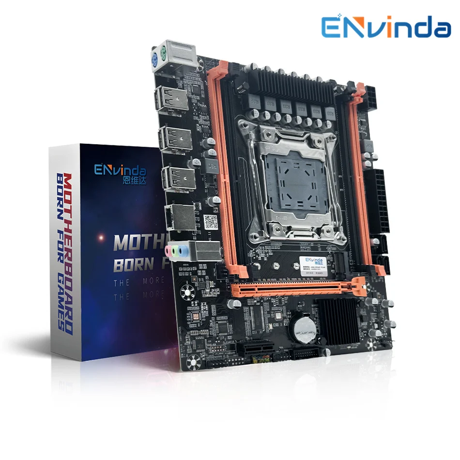 ENVINDA X99 Gaming Motherboard M.2 NVME Dual Channel DDR4 Speicher Unterstützung Xeon E5 V3 V4 LGA 2011-3 CPU Prozessor