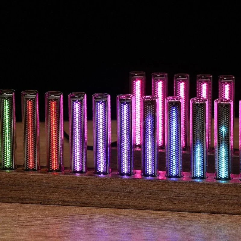 Electronic Music Rhythm Spectrum Lamp LED Pickup Spectrum Lamp Glow Tube  Desktop Decoration Gift