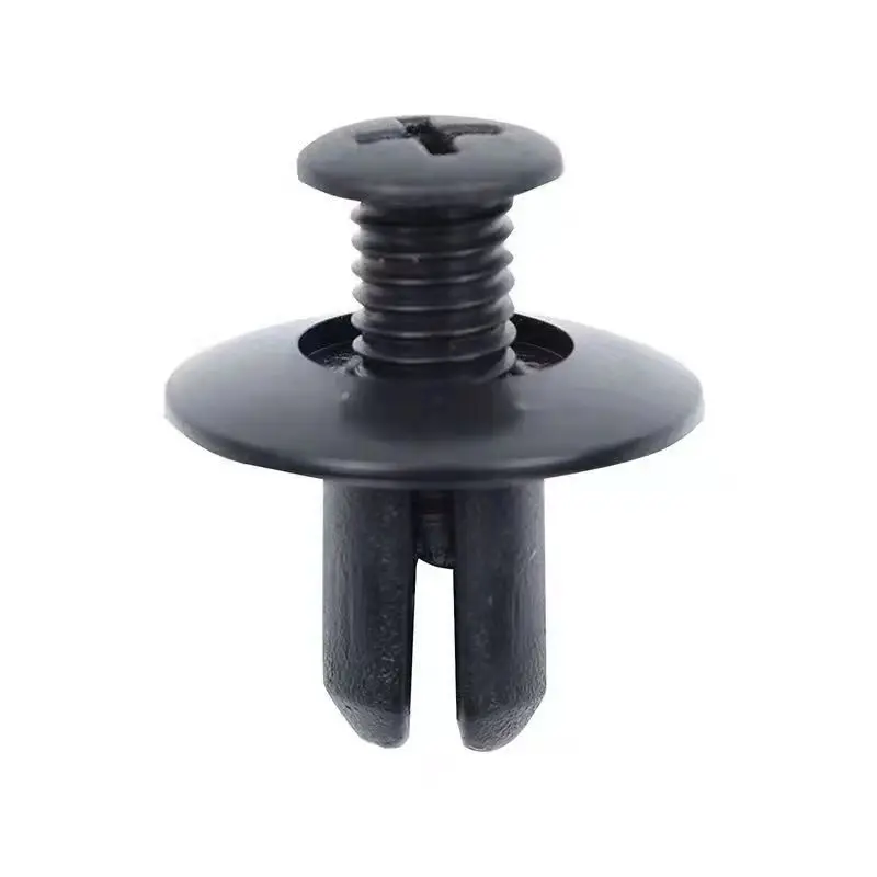 10/30/50/100 個ユニバーサル車のバンパーフェンダー 8 ミリメートル穴プラスチックリベットファスナーネジ車のファスナークリップ日産トヨタフォーカス起亜