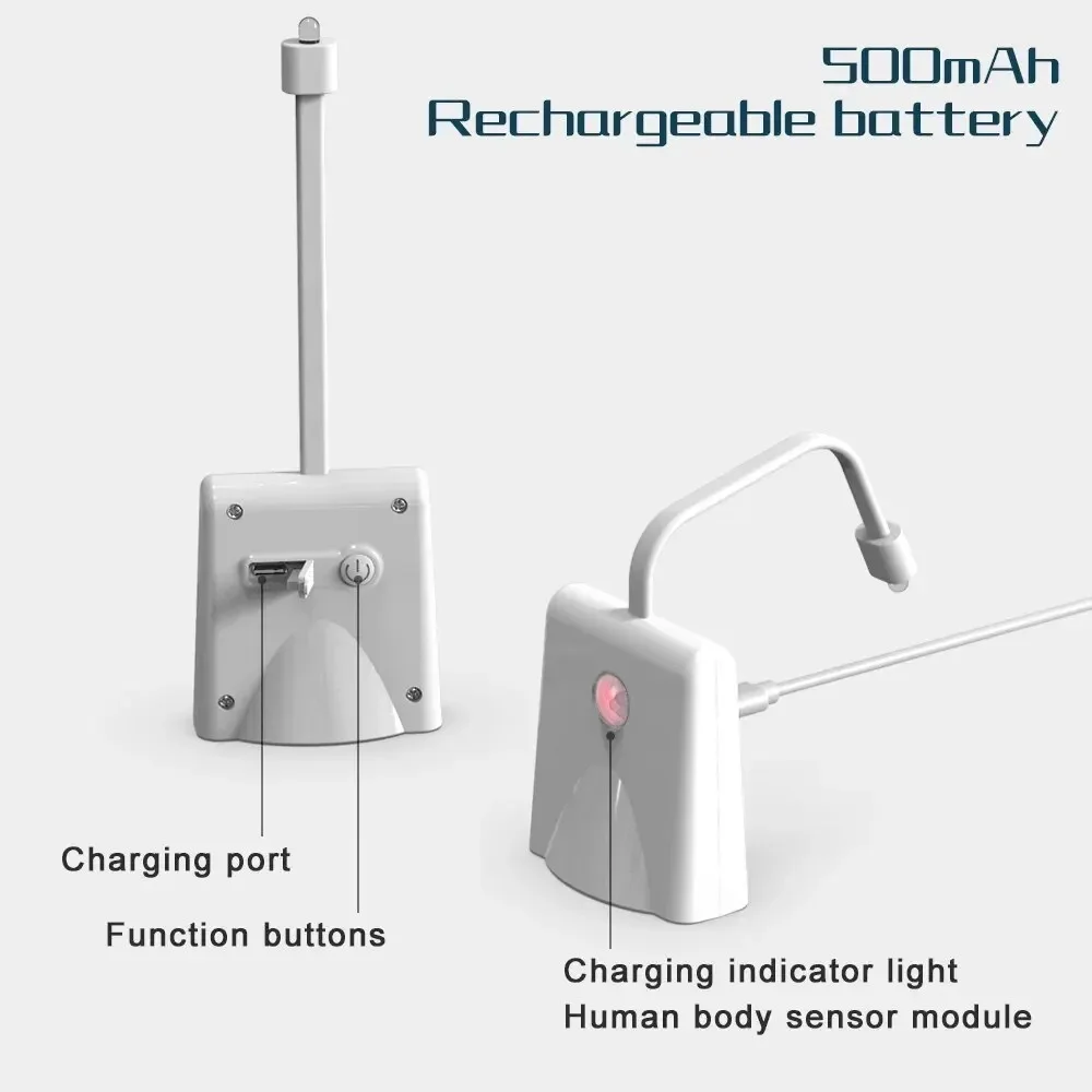 Wc Nachtlicht Motion Sensor Licht Wc LED Licht 7 Farbe Wiederaufladbare LED Nacht Lampe Für Badezimmer Waschraum Dekoration