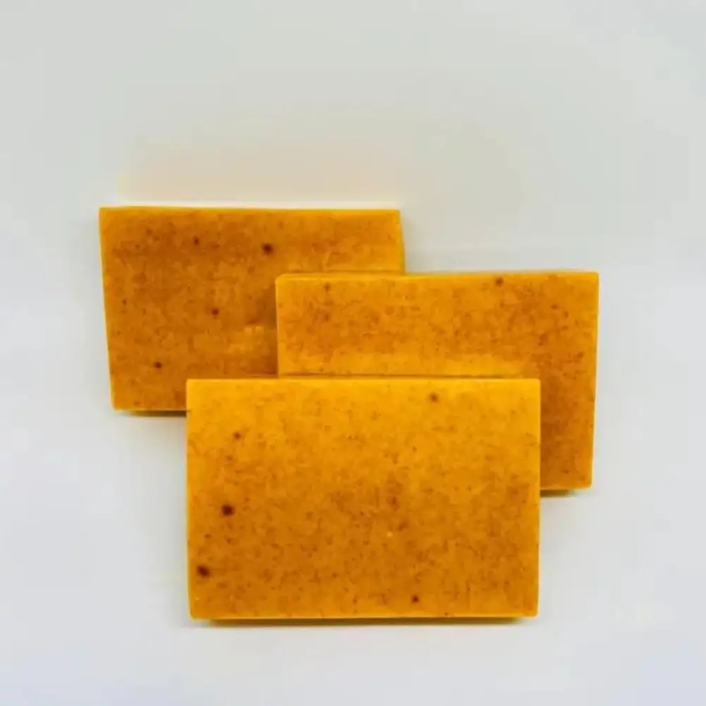 100g Kurkuma Handgemaakte Zeep, Citroen Kojiczuur Zeep, Douche- en Gezichtszeep lichaamsverzorging 1/3/5pcs