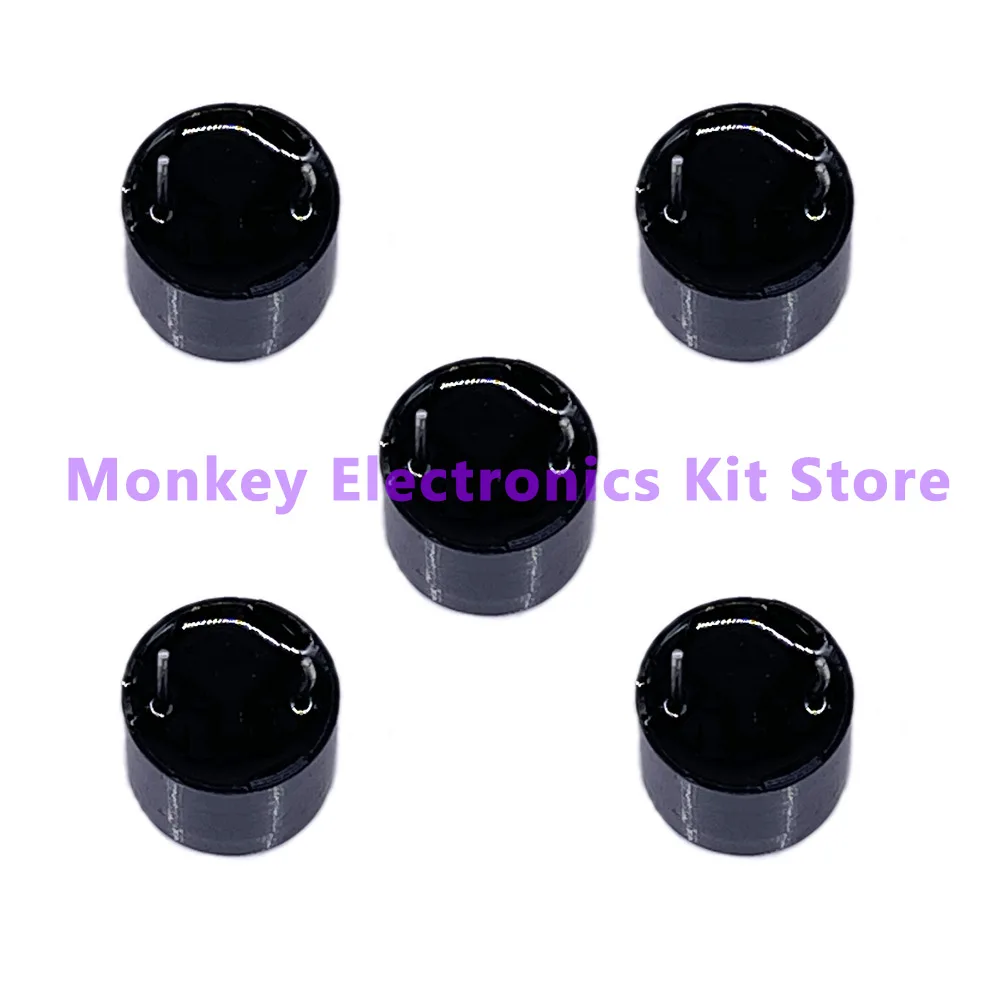 10/20 piezas zumbador pasivo, zumbador activo 12*9,5mm mini, timbre de alarma de tono de pitido continuo largo magnético de 5V para ATmega328P