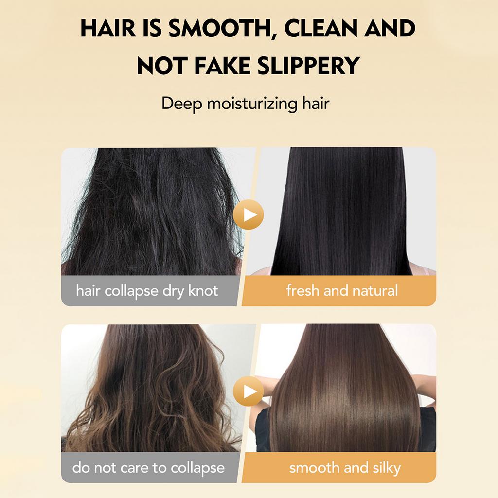 O spray de óleo essencial nutritivo profundo para cuidados com os cabelos pode aumentar a brilho e melhorar a reparação e danos ao cabelo com fragrância