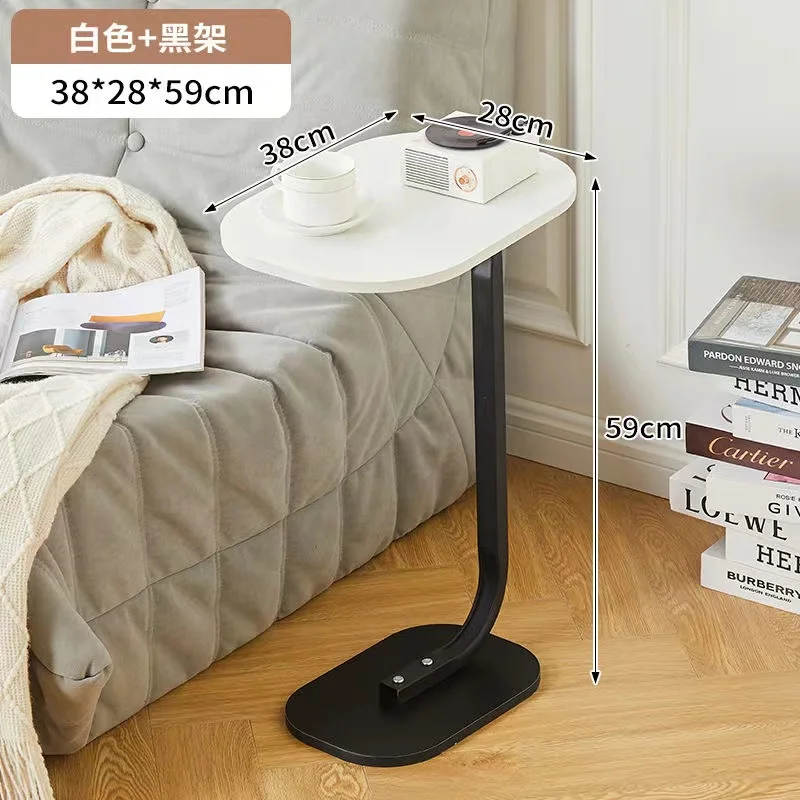 Divano tavolino a forma di C moderno e minimalista angolo nordico portatile teapoy compatto per uso domestico