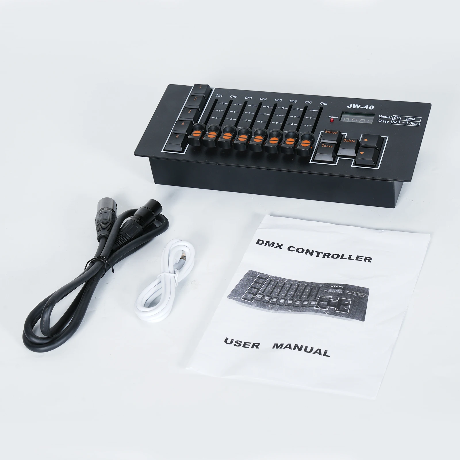 U'King Schwarz Mini Konsole DMX Controller Bühne Licht Controller Für Party DJ Disco Live Konzerte KTV Nachtclub