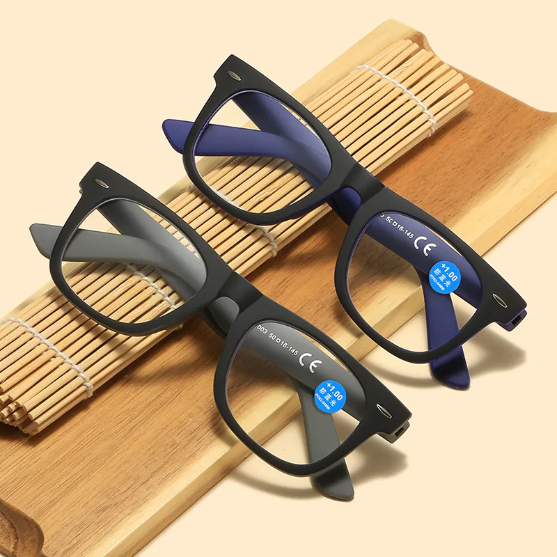 2024 New Ultra Light Large Frame Presbyopia Glasses High-definition Elderly Reading Glasses Anti Blue Light Far Sight Glasses