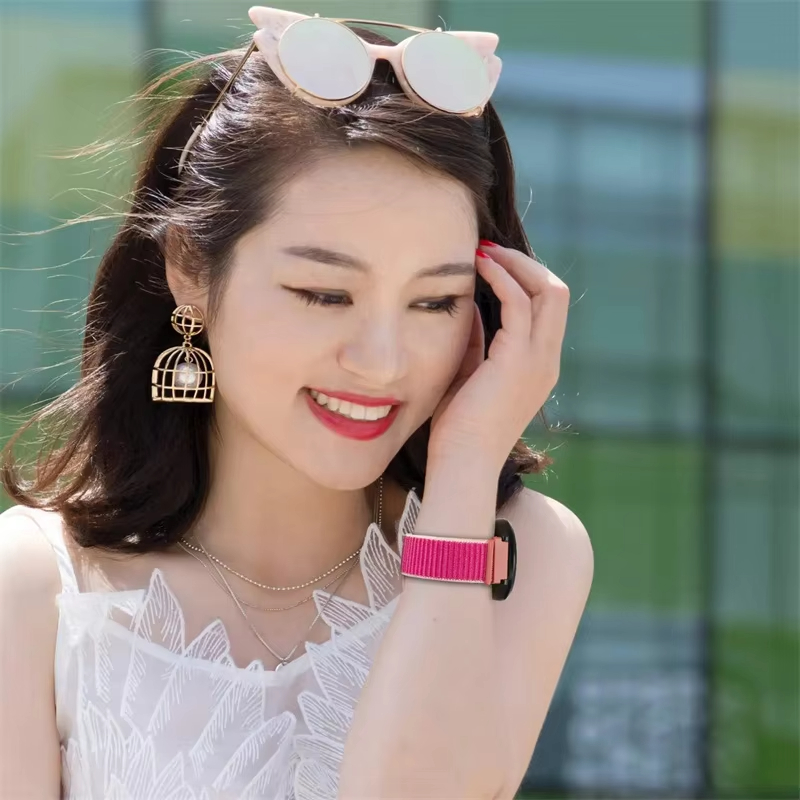 Nylon Watch Band For Samsung Galaxy Watch 6/5/pro/4/Classic/active 2 43mm 47mm 44mm 20mm 22mm bracelet huawei gt 4/2/e/3 strap