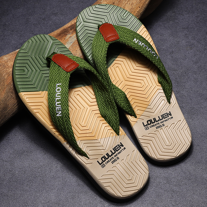 Hohe Qualität Heißer Verkauf Männer Flip-Flops Sommer Strand Flip-Flops Männer Mode Atmungsaktive Casual Strand Männer Hausschuhe Sommer Im Freien