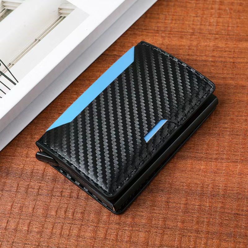 Kartentasche mit großem Fassungsvermögen, 10-Karteninhaltung, tragbarer Geldscheinklammer