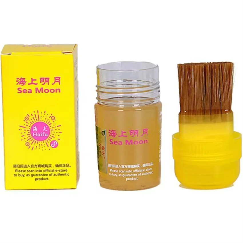 Haifu Sea Moon Profissional Tênis de Mesa Solubilidade Bond Booster Óleo para Aumentar a Elasticidade da Esponja de Borracha Aprovado pela ITTF