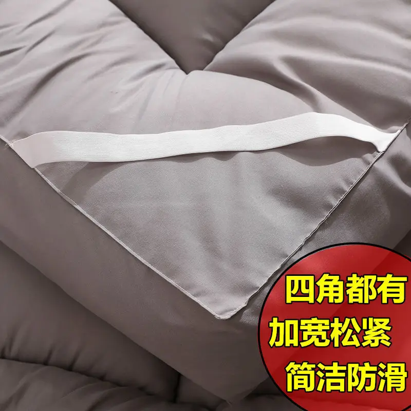หอพักนักเรียนพับเตียงหนาที่นอนฟูกญี่ปุ่นที่นอน Roll Up ชั้น Tatami ผู้ใหญ่นุ่ม Breathable Sleeping Pa