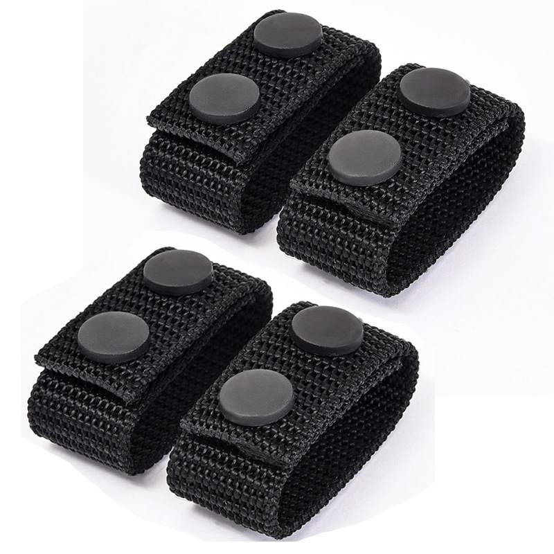 4Pcs Multi Functional Tactical Belt Double Nylon Buckle Portable Belts Equipment Outdoor Sports Accessory Fixed Buckle
