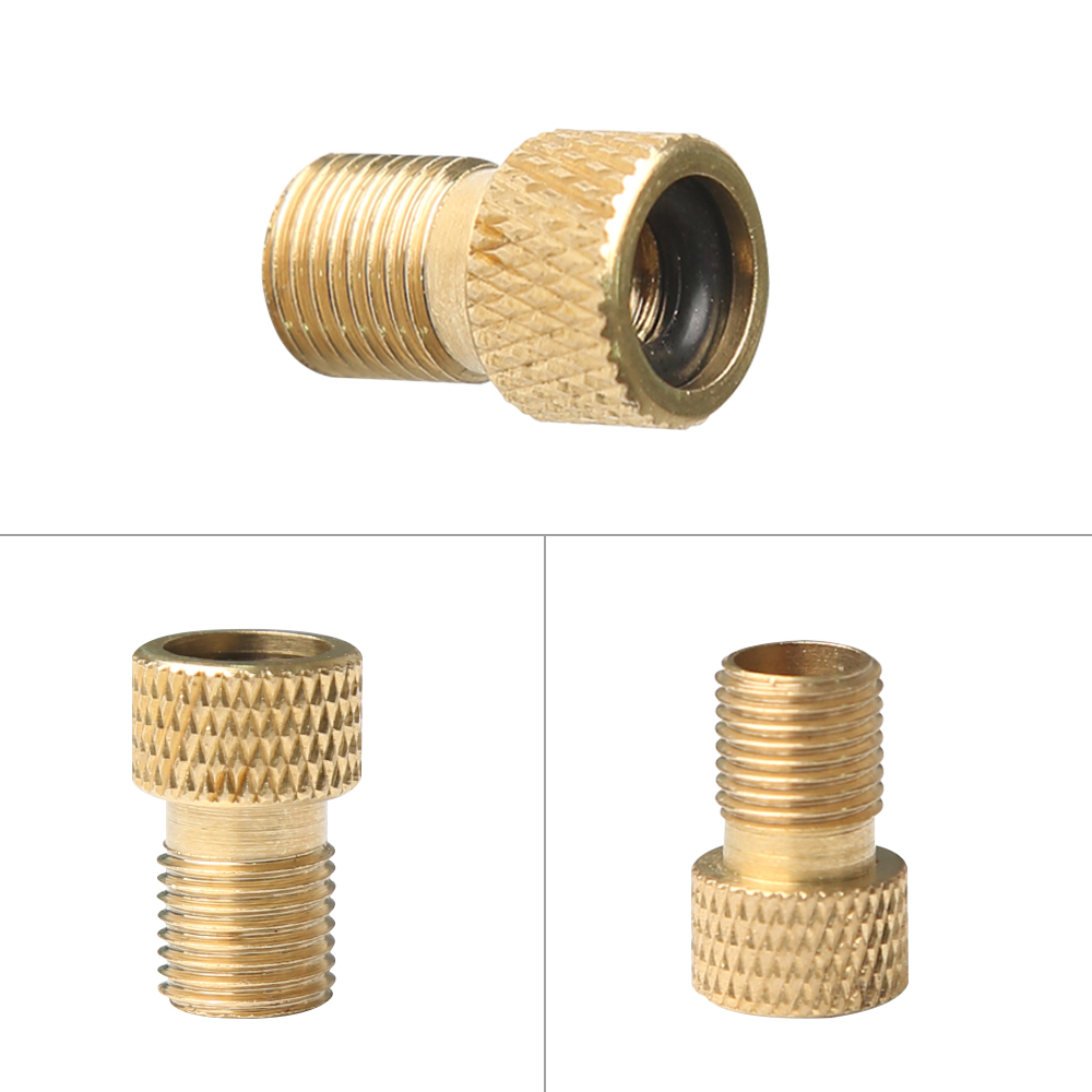 Messing Fahrrad Ventil 10 stücke MTB Fahrrad Presta zu Schrader Ventil Adapter Kappe Staub Abdeckung Pumpe Stecker Reifen Rohr Luft düse 