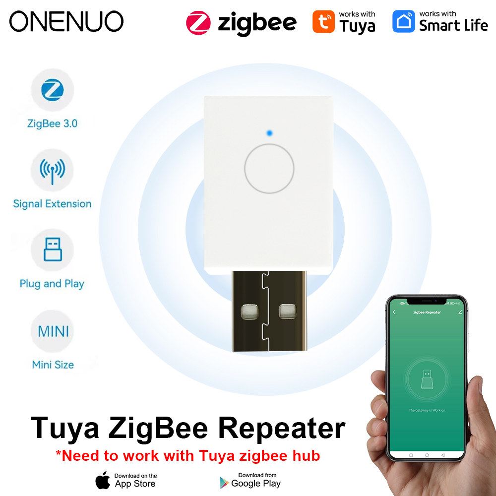 Repetidor de sinal zigbee tuya, extensor amplificador de sinal usb inteligente para gateway de vida inteligente, automação de dispositivos domésticos inteligentes