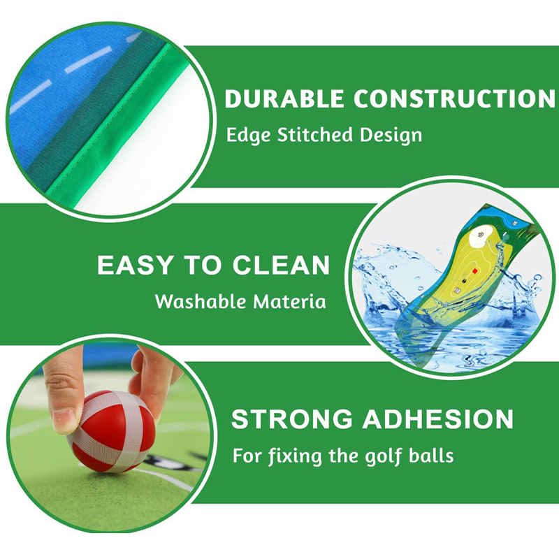 Jeu de Golf d'intérieur pour enfants et adultes, ensemble de jeu de Golf décontracté