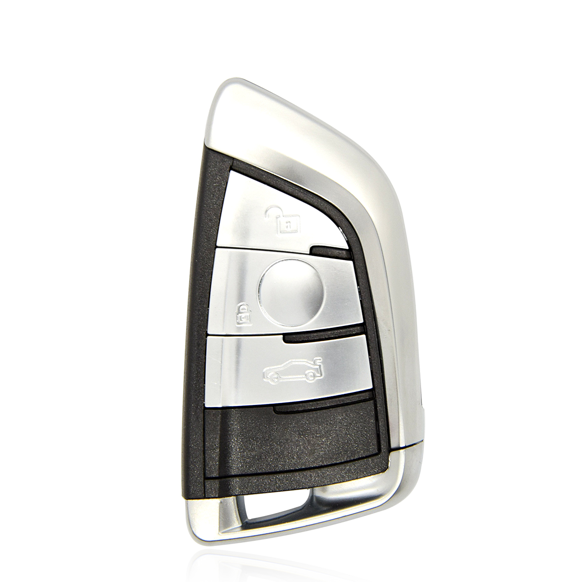 Tốt Nhất Chìa Khóa Xe Ô Tô Điều Khiển Từ Xa Thông Minh Vỏ Chìa Khóa Dành Cho Xe BMW Dao Thẻ BMW X5 X6 F15 X6 F16 G30 7 Series g11 X1 F48 F39, fob 3/ 4 Nút Đen