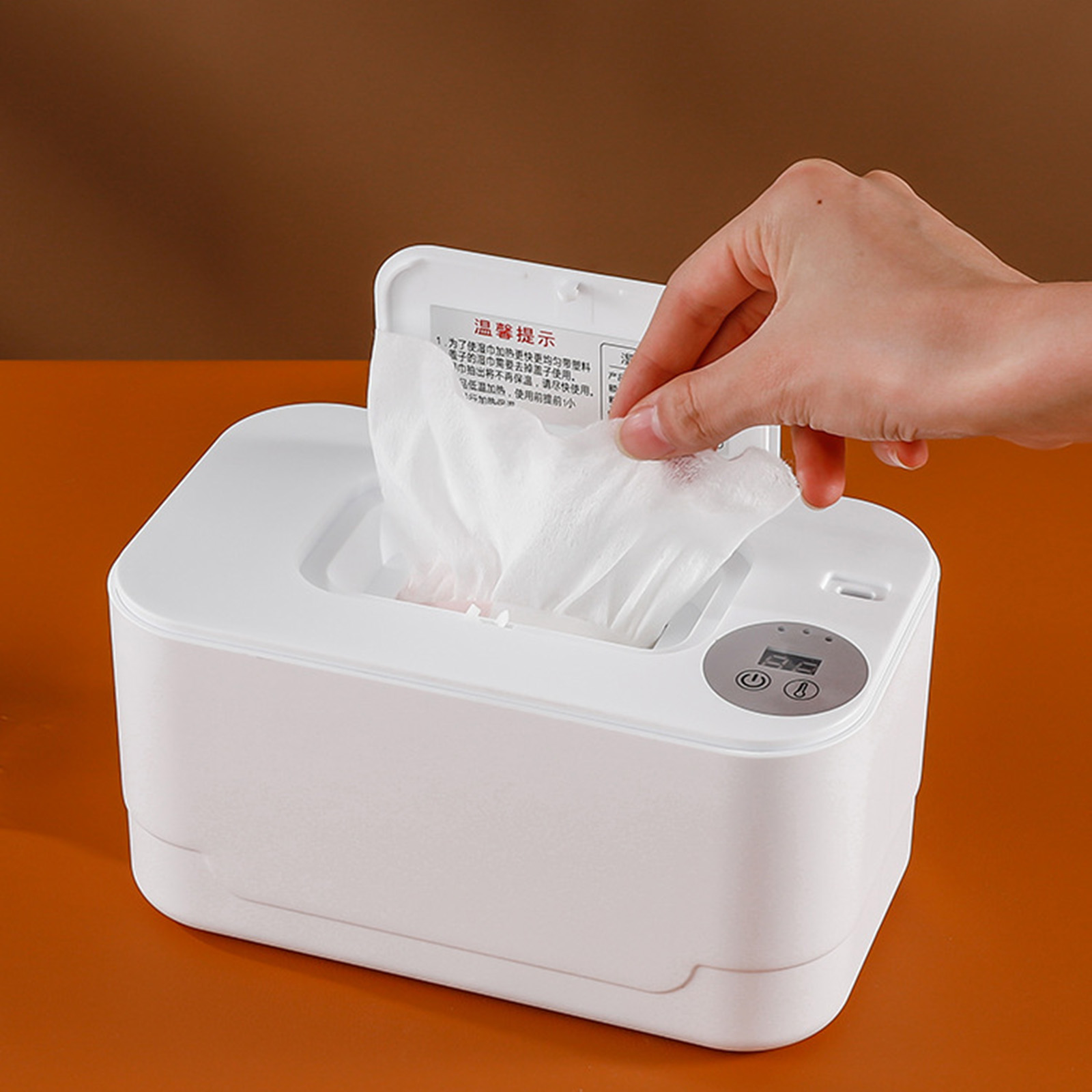 Baby Wipe Heater Baby Wipe Box Thermostat Moisturizing Constant Temperature Warm Paper Towel Machine Portable Insulation