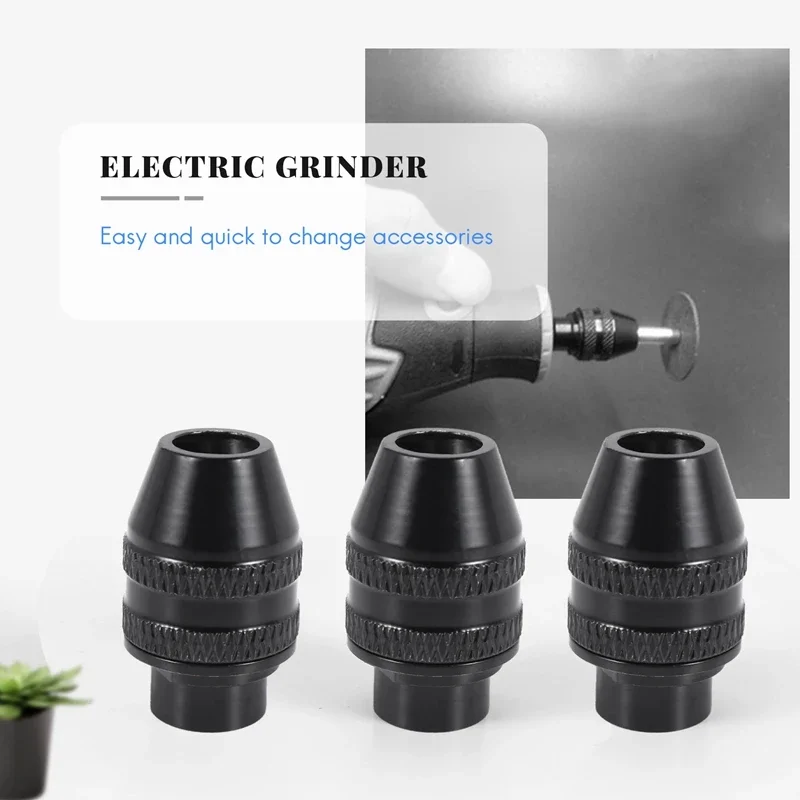 ZEXEF 1/2/3 pezzi mandrino autoserrante multifunzionale a cambio rapido mandrino universale accessori per molatura utensile rotante di ricambio