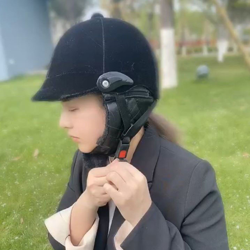 Einstellbare freie Größe Reitsport Reithelm Reithelme Casco Capacete Reitausrüstung Schwarz Hohe Qualität