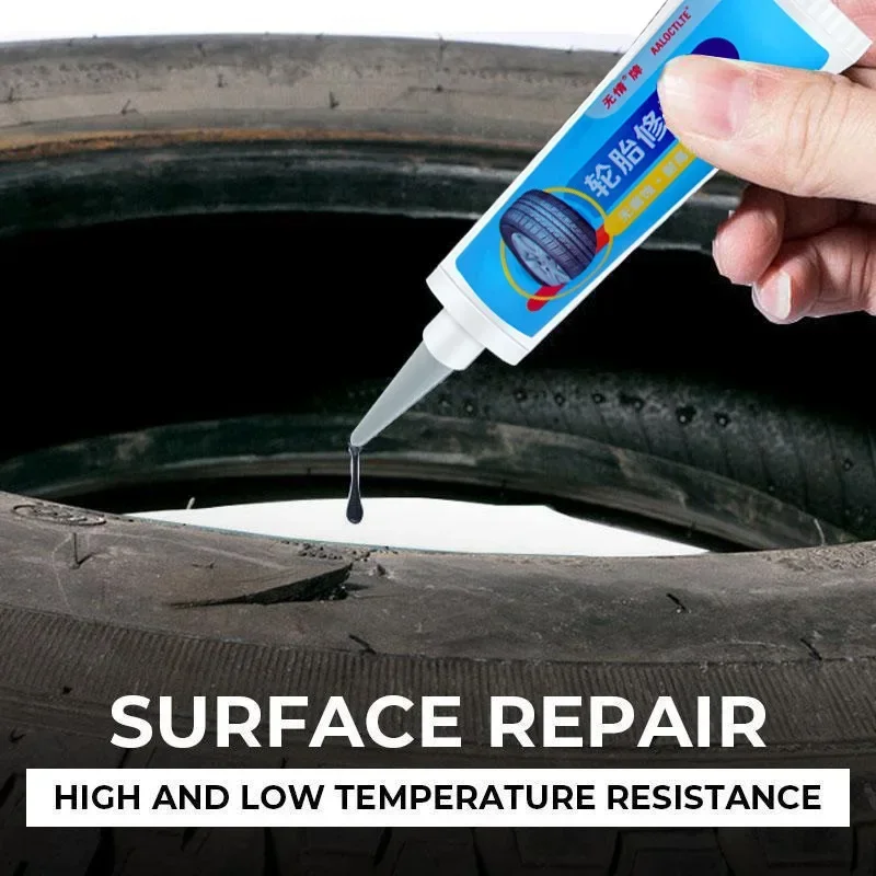 กาวซ่อมยางรถยนต์ ซ่อมยางสีดํา ทันที Universal Multi-Functional ยางนอก รถ Instant Strong เครื่องมือ Strong ซ่อมกาว