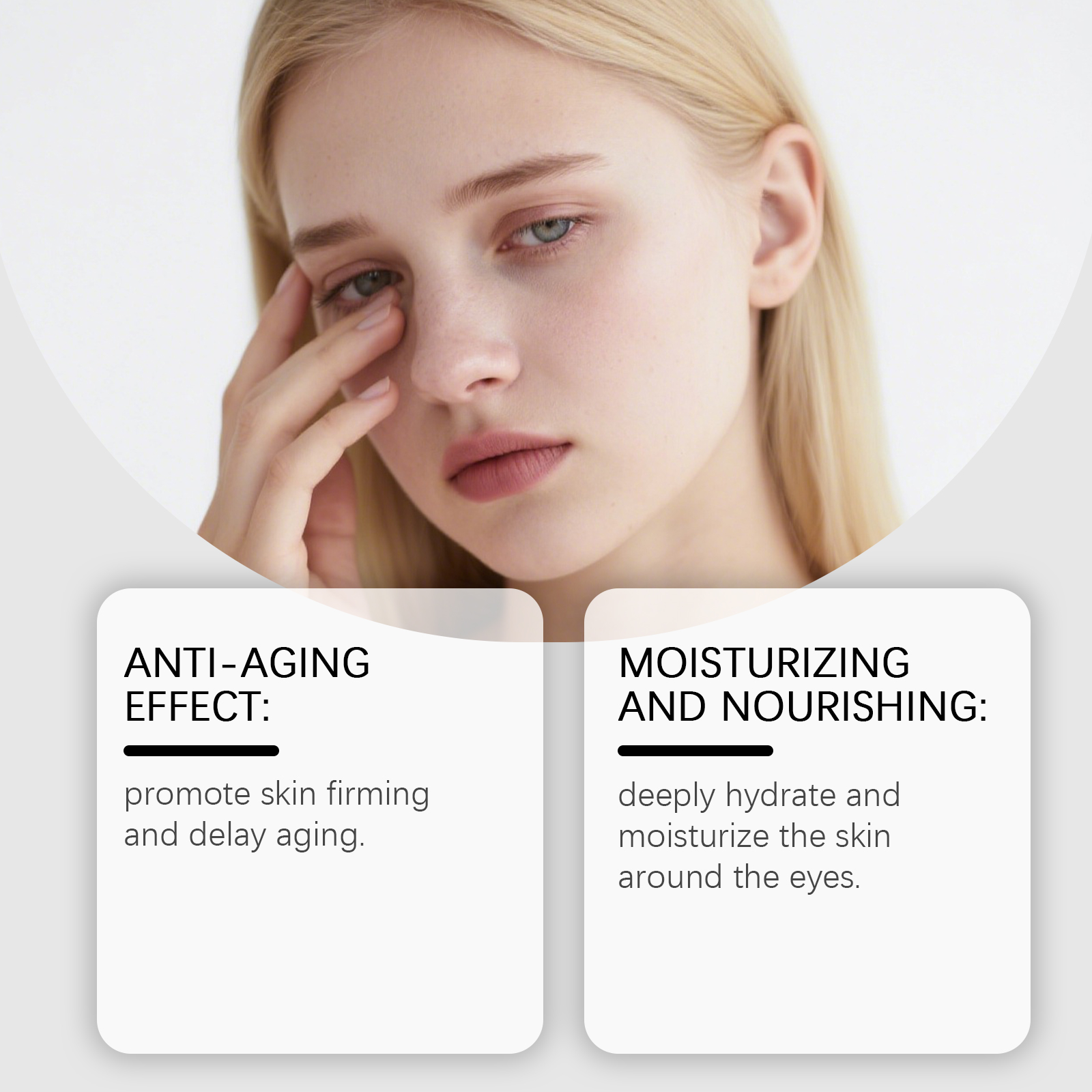 Instant Firm Eye Tightener Cream Lightens Fine Lines Dark Circles Reduces Puffiness Eye Cream Lifting Nourishing Eye Care Cream