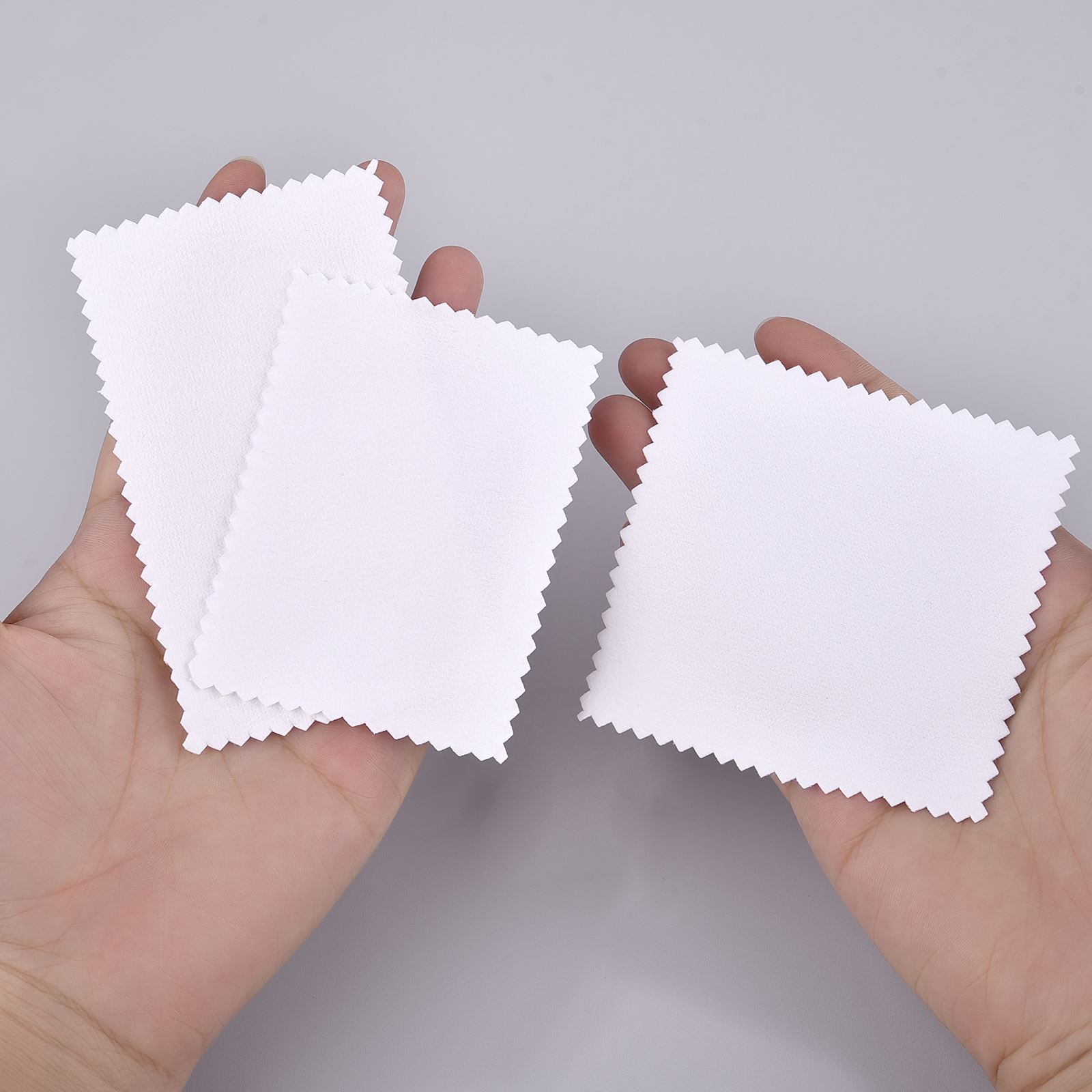 Prata e Ouro Pano De Polimento De Limpeza, Limpeza Suave, Pano De Limpeza Para Ferramentas De Jóias De Prata e Ouro, 10PCs