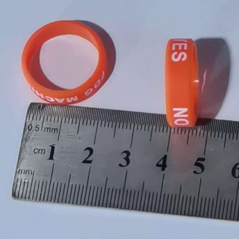 1/2PCS Silikon Finger Ring Sport Antibakterielle Neue Ankunft Anti-slip Ring Angelrute Schleuder Griff Set silikon Ringe