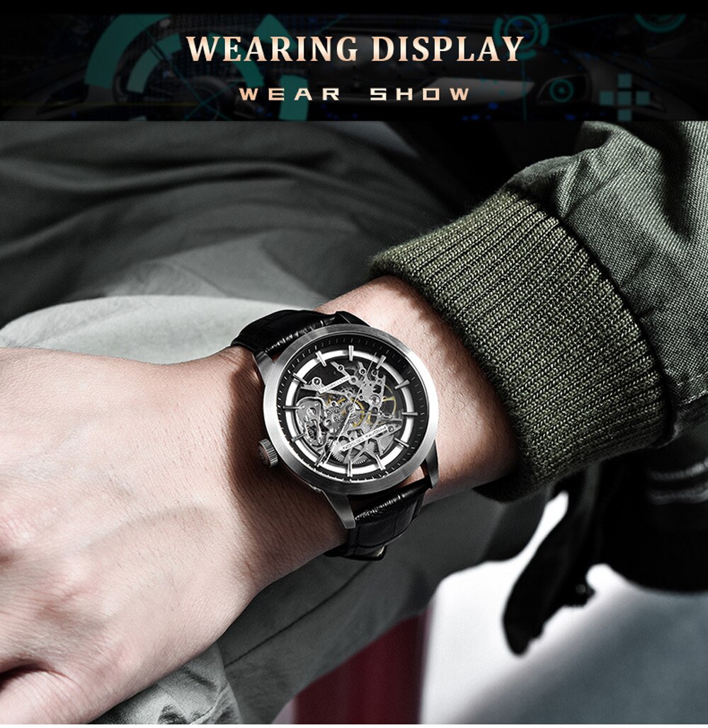 PAGANI DESIGN-reloj mecánico automático de lujo para hombre, de acero inoxidable, resistente al agua, deportivo, de cuero, Masculino, 2024