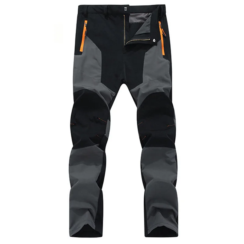 Trvlwego calças masculinas para caminhada, verão, resistente ao desgaste, prevenção de respingos de água, secagem rápida, à prova de uv, elásticas, finas, para acampamento