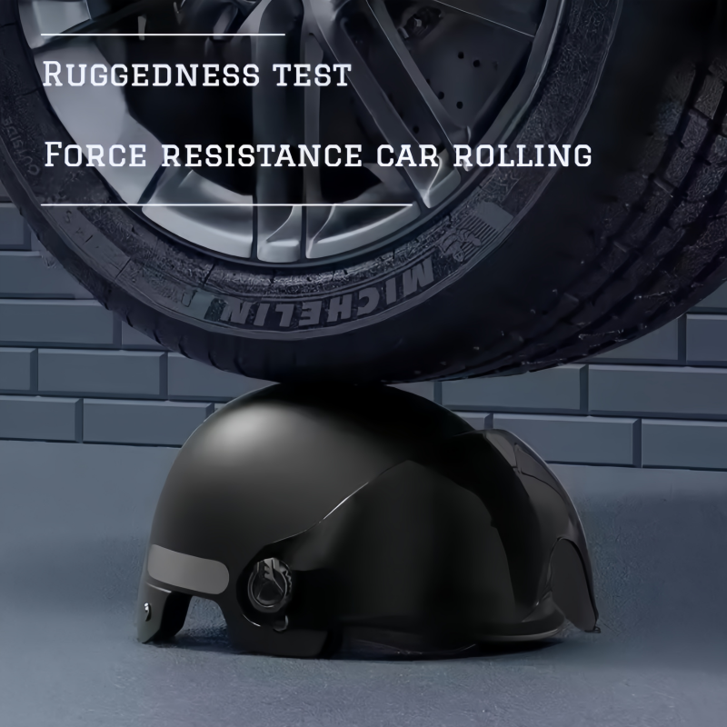 Heren Retro Motorhelm Halve Helm Vintage Lichtgewicht Scooter Fietsveiligheid Cruiser Helm voor Heren Dames Rijuitrusting