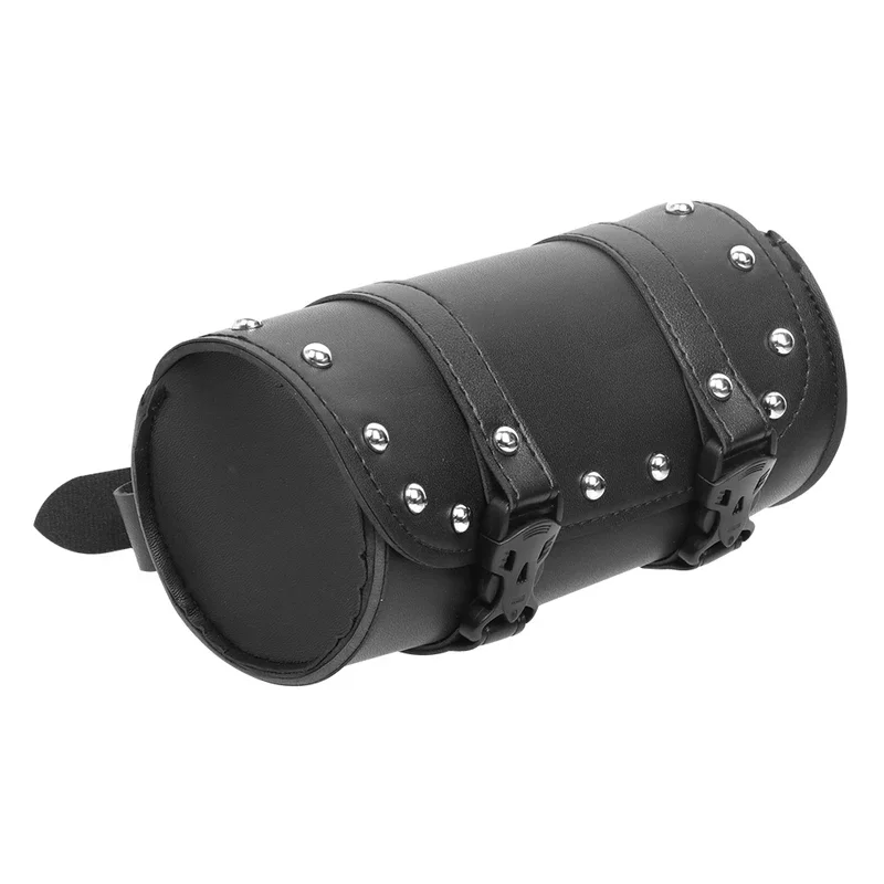 Universele motorfiets vorktas lederen zadeltassen gereedschapstas opbergtas waterdicht voor Harley Sportster XL Softail Honda Yamaha